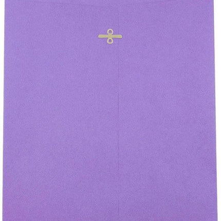 9 x 12 Violet Purple Recycled Clasp Envelopes, 25 Pack