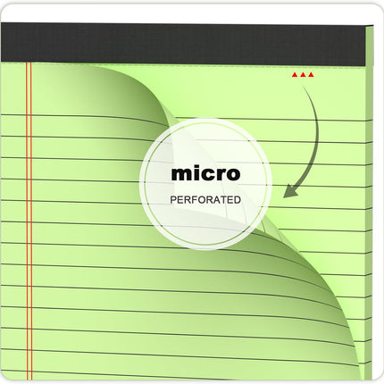 5-Pack 5 x 8 College Ruled Perforated Note Pads