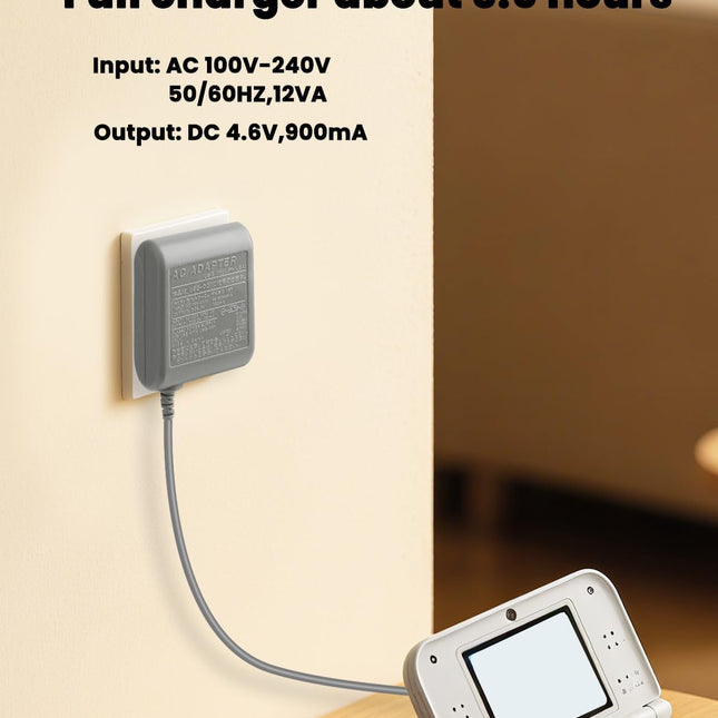 DS Lite Charger Kit with Wall Adapter and 4 Stylus Pens