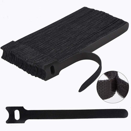 60-Piece 6-Inch Reusable Adjustable Cable Ties