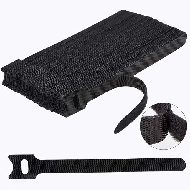 60-Piece 6-Inch Reusable Adjustable Cable Ties
