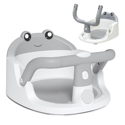 Baby Bath Seat for Babies 6 Months & Up - Grey