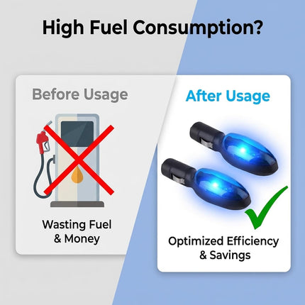 2026 New Fuel Sync Gas Saver Device, Plug-In Automotive Gas Saver for Car & Truck, 2 Pcs