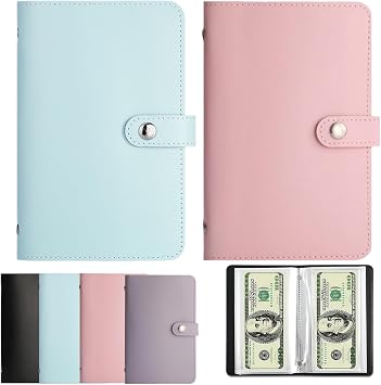 2-Piece 100 Envelope Money Saving Challenge Binder Set