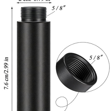 NexWave OndaNex 14 Pack Microphone Stand Adapter AluminumAlloy with Extension Tube,3/8 to — Smart Tech
