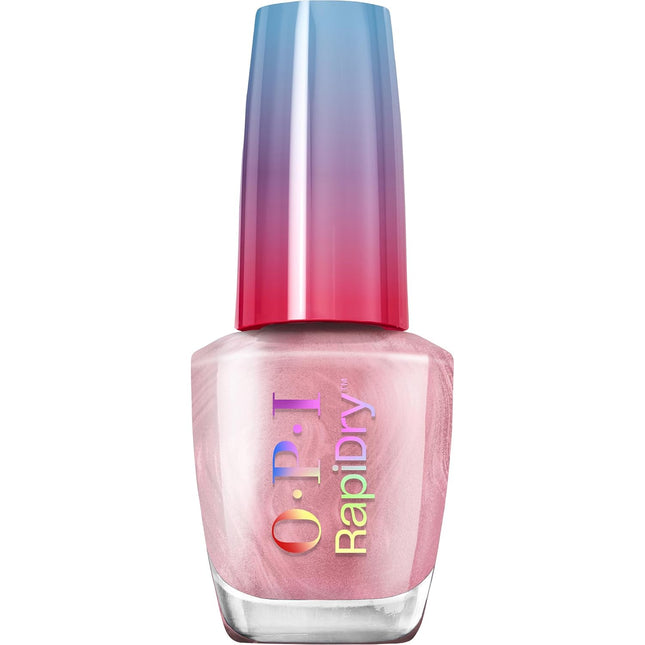 RapiDry Flash n' Flirty Opaque Soft Pink Pearl Quick Dry Nail Polish
