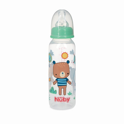 SourceToHome FuenteACasa Nuby Printed Non-Drip 8oz Bottle — Home & Lifestyle