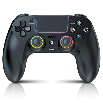 LED Wireless Gaming Controller with Hall Effect Joystick and Trigger