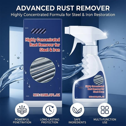 SourceToHome FuenteACasa 2026 New Rust Remover Spray for Metal, Highly Concentrated Heavy Duty Rust — Home & Lifestyle