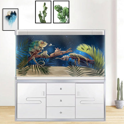 48 x 24 in Starry Aquarium Background with EVA Tape