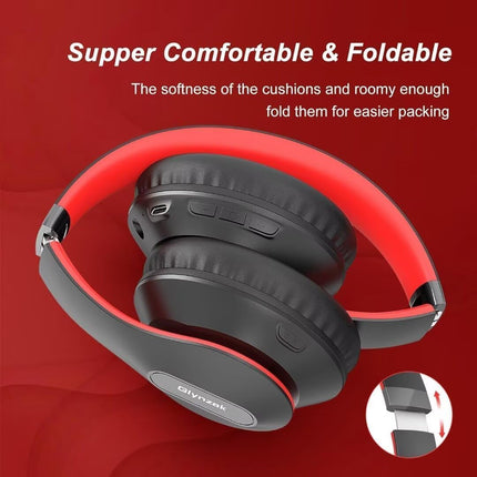 NexWave OndaNex Wireless Bluetooth Headphones Over Ear 65H Playtime HiFi Stereo Headset with — Smart Tech