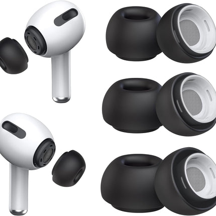 3 Pairs Replacement Ear Tips for Pro and 2nd Generation Earbuds