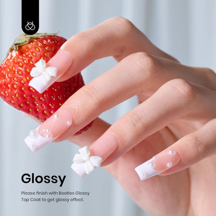 White Soak Off UV Gel Nail Polish, 15ml
