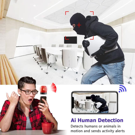NexWave OndaNex Spy Camera 1080P Indoor Hidden Camera Wireless, Mini Cameras — Smart Tech