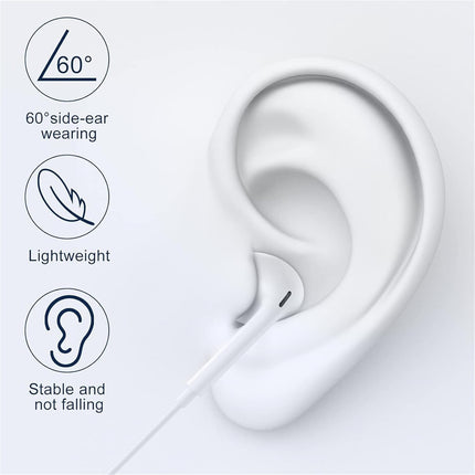 NexWave OndaNex USB C Headphones for iPhone 17/16/15 Pro Max Plus Type C Earphones with — Smart Tech