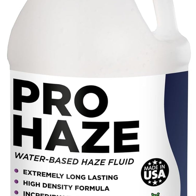 Pro Haze High-Performance Water-Based Haze Fluid, 1 Gallon