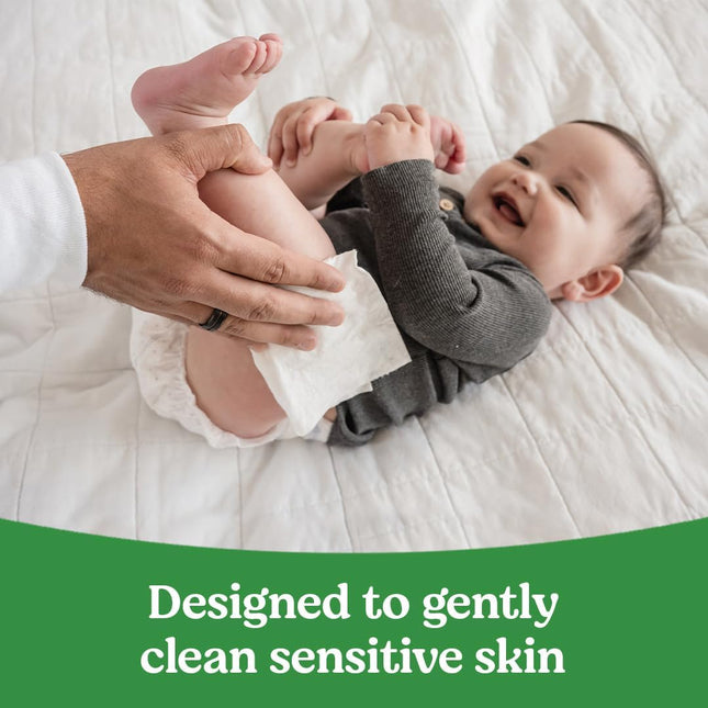 Huggies Natural Care Sensitive Baby Wipes — Hypoallergenic, 