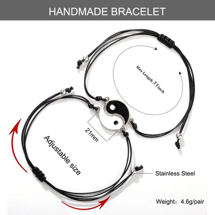 SourceToHome FuenteACasa SUMMER LOVE Best Friend Bracelets Couples Bracelets — Home & Lifestyle