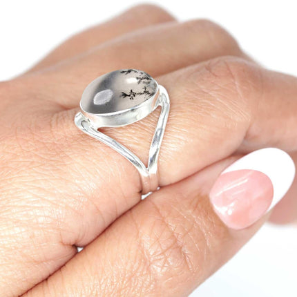 Natural Gemstone Ring For Women Pearl, Tiger Eye, Lapis — Home & Lifestyle