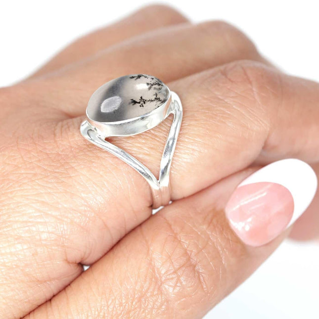 Natural Gemstone Ring For Women Pearl, Tiger Eye, Lapis — Home & Lifestyle