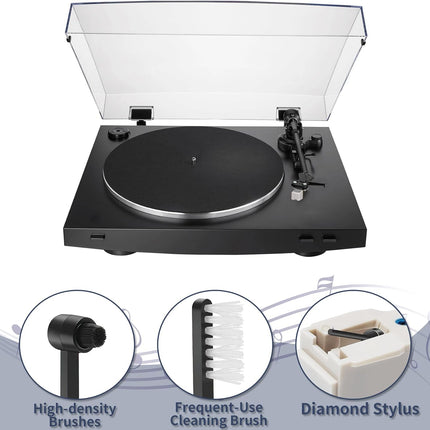 Record Player Needle Diamond Conical Replacement Stylus, 2 Pack