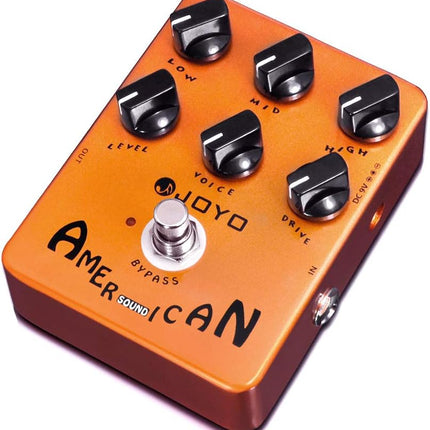 American Tube Amp Simulator & Preamp Guitar Pedal with Built-In Cab Sim