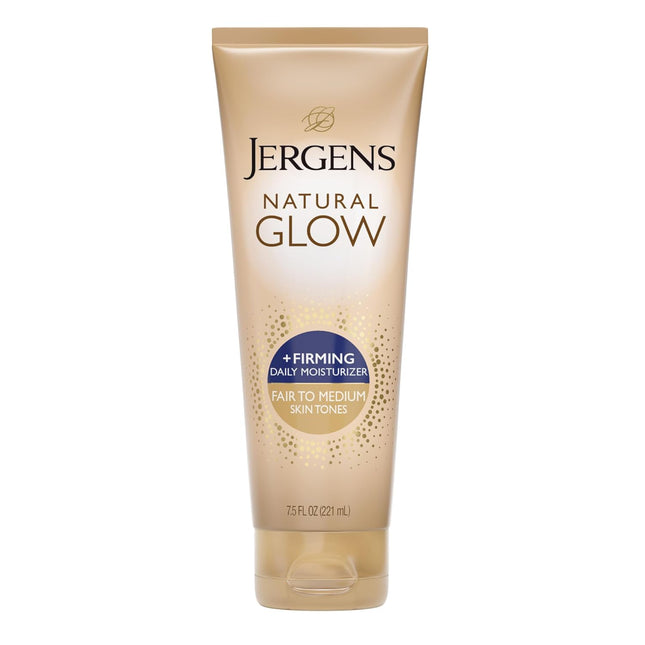 Natural Glow + Firming Self Tanner Body Lotion, Fair to Medium Skin Tone, 7.5 fl oz