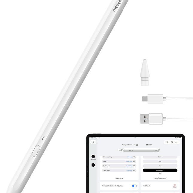A11 A16 Fast Charge Stylus Pen for 2018-2026 Tablets