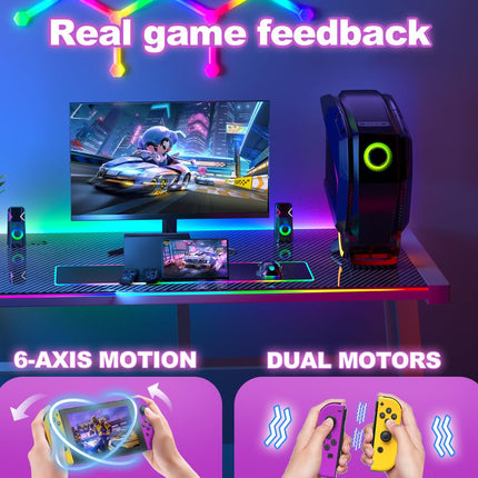 Wireless Replacement Game Controllers with Vibration and Motion Support