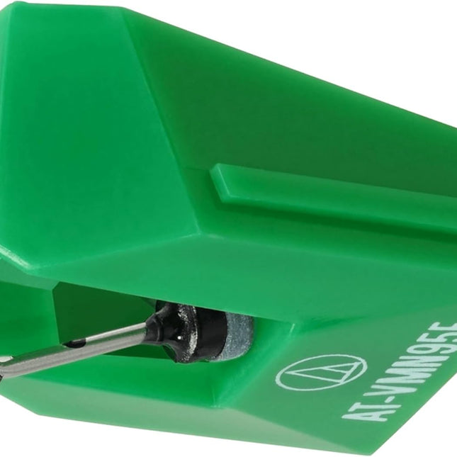 Elliptical Replacement Turntable Stylus for VM95 Series Cartridges, Green