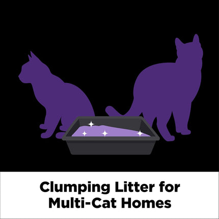 SLIDE Platinum Multi-Cat Clumping Cat Litter, 18 lb