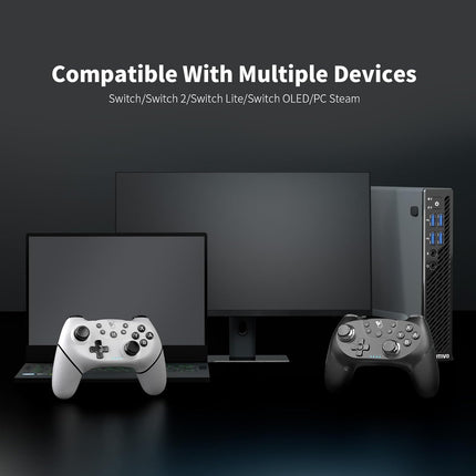 2-Pack Wireless Controllers for Console and PC Gaming