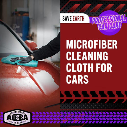 Microfiber Cleaning Cloths, 50 Pack, 12 x 12 Inch