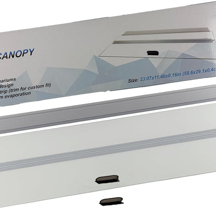Glass Canopy Aquarium Lid for 15 & 20 Tall Fish Tanks