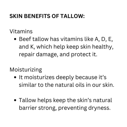GlowEssence EsenciaLuz Grass Fed Tallow Balm Lavender Vanilla - Whipped Beef Tallow Moisturizer — Beauty & Self-Care