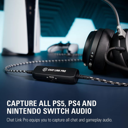 Chat Link Pro Audio Adapter for Console Voice Capture