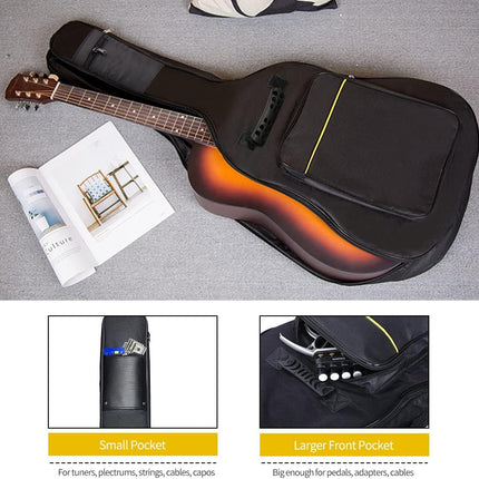 SourceToHome FuenteACasa Mdvora Guitar Bags - 1/2/3 Pack Gig Bags, 38-41 Inch Electric & Acoustic — Home & Lifestyle