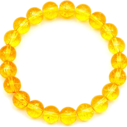 SourceToHome FuenteACasa Natural Gemstone Beaded Stretch Bracelet for Men & Women — Home & Lifestyle