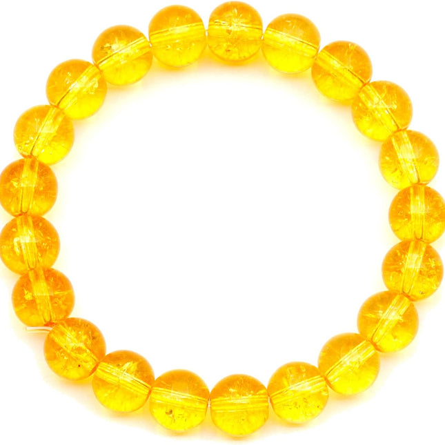 SourceToHome FuenteACasa Natural Gemstone Beaded Stretch Bracelet for Men & Women — Home & Lifestyle