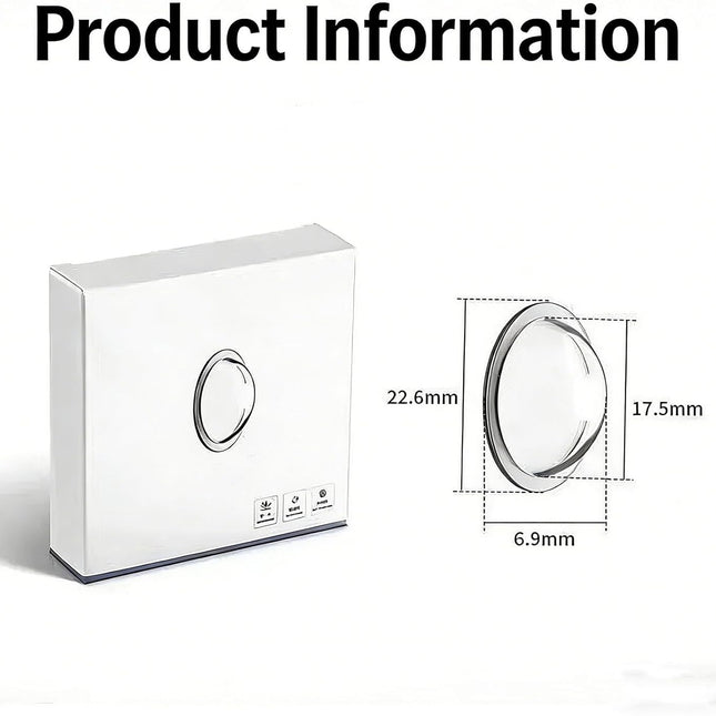Car Camera Lens Protector, 2PCS Lens Guard for Car Camera, High-Transparency Protective Lens Guard for Car, Scratch Resistant & Easy Adhesive Installation