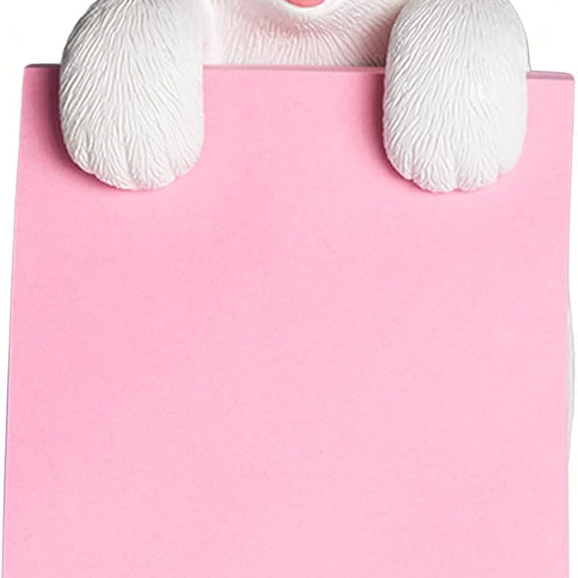 Dog Pop-Up Sticky Note Dispenser with 100 Sheets