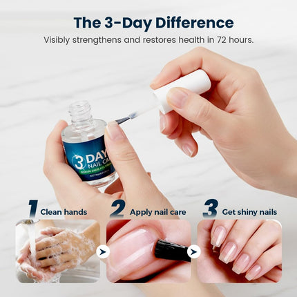 3 Days Keratin Nail Care Oil for Brittle Nails