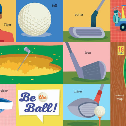 100 First Words for Little Golfers: A Parody Primer for the Course