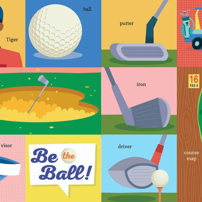 100 First Words for Little Golfers: A Parody Primer for the Course