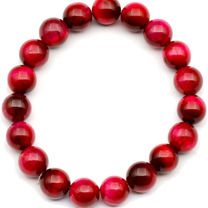 Natural Gemstone Beaded Stretch Bracelet