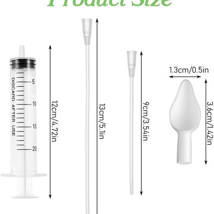 Baby Bird Feeding Syringe, Reusable Manual Bird Feeding Syringe with Spoon — Pet Supplies