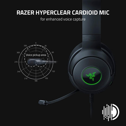Kraken V3 X Wired USB Gaming Headset: Lightweight Build — Smart Tech