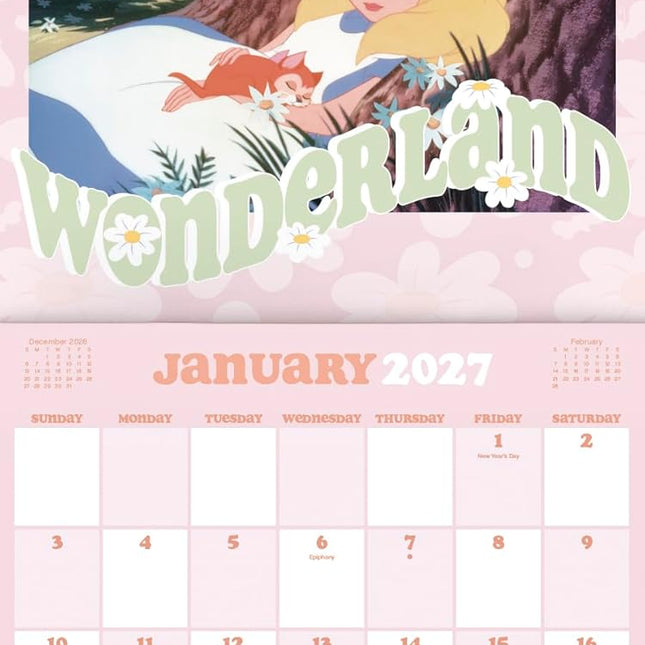 2027 Alice in Wonderland Wall Calendar