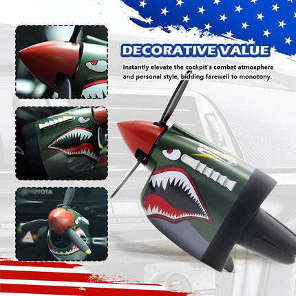 2026 P-40 Fighter Plane Car Vent Air Freshener Clip