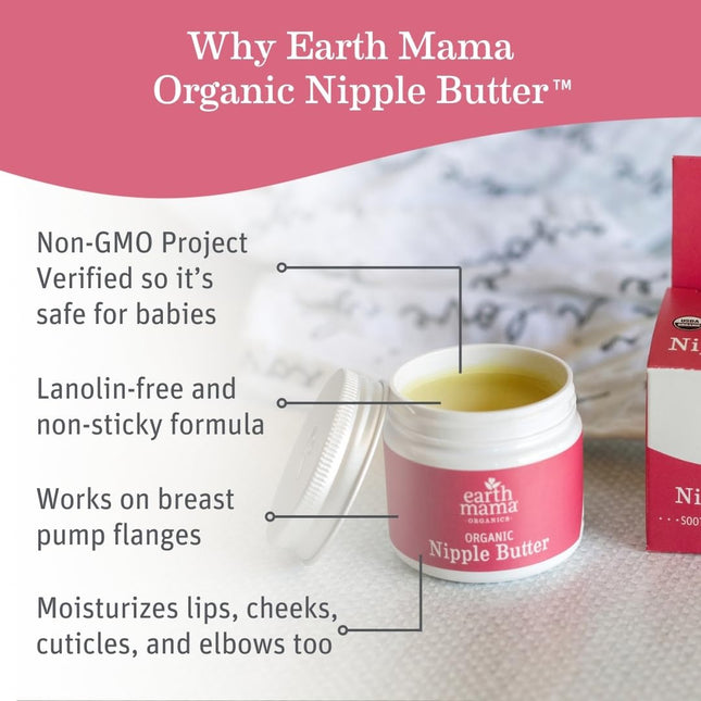 Organic Lanolin-Free Nipple Butter, 2 fl oz